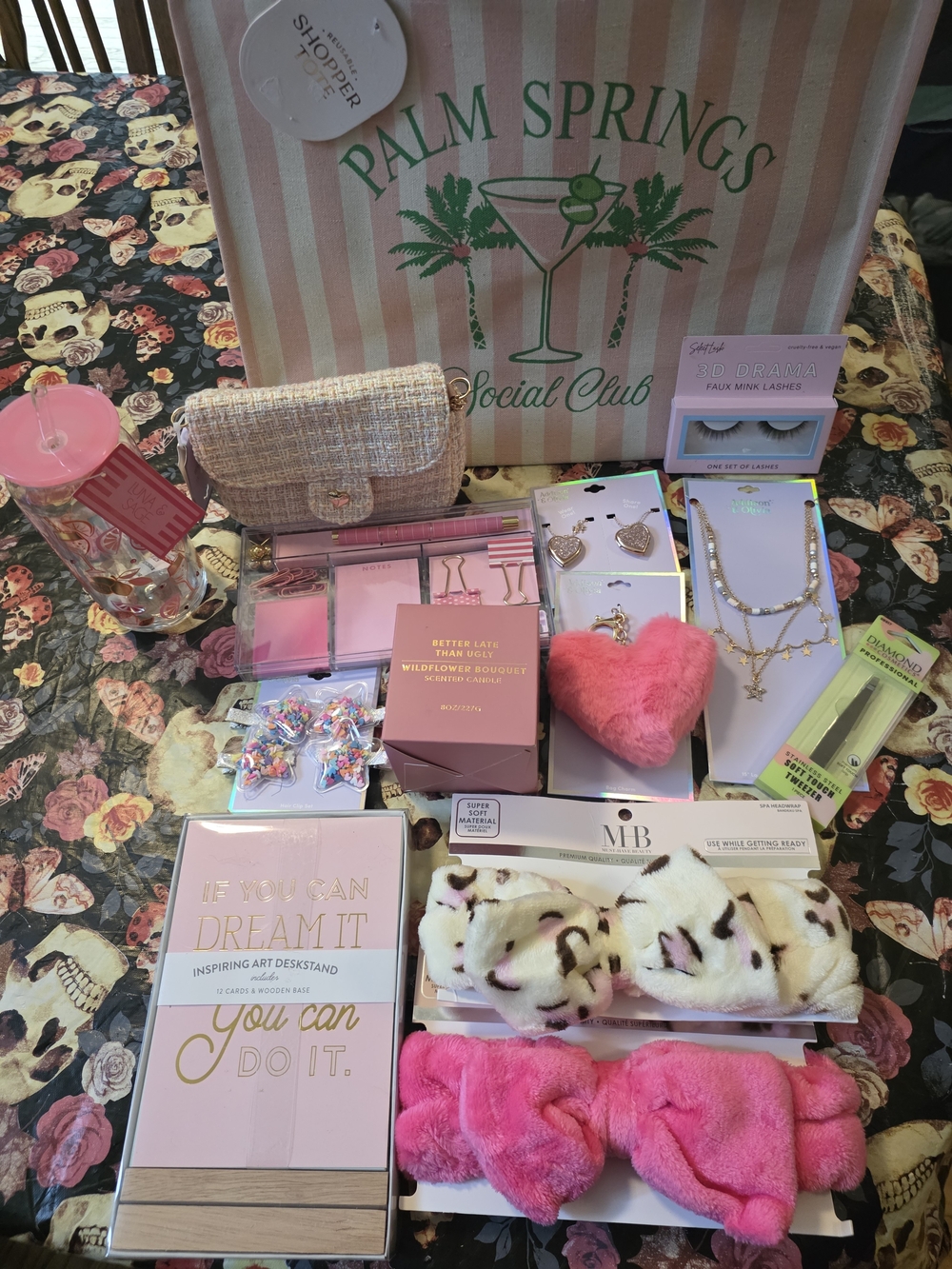 Mega Pink Gift Bag & accessory Assortment.